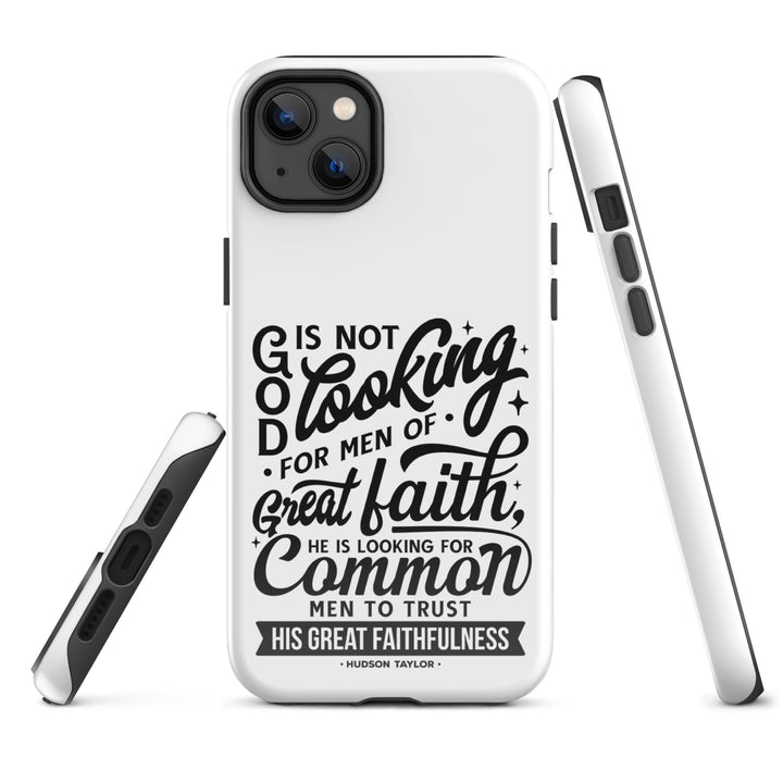 Christian Phone Case Common Men White for iPhone® iPhone® Phone Cases   