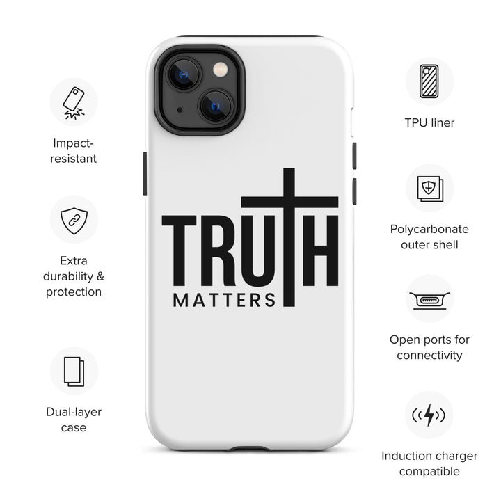 Christian Phone Case Truth Matters White for iPhone® iPhone® Phone Cases   