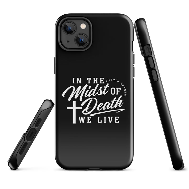 Christian Phone Case Midst of Death Black for iPhone® iPhone® Phone Cases   