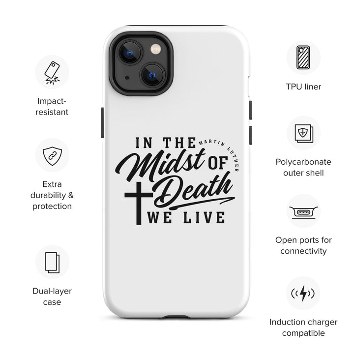 Christian Phone Case Midst of Death White for iPhone® iPhone® Phone Cases   