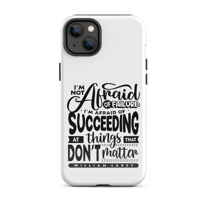 Christian Phone Case Things That Matter White for iPhone® iPhone® Phone Cases Glossy iPhone 14 Plus 