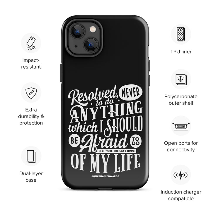 Christian Phone Case Last Hour Black for iPhone® iPhone® Phone Cases   