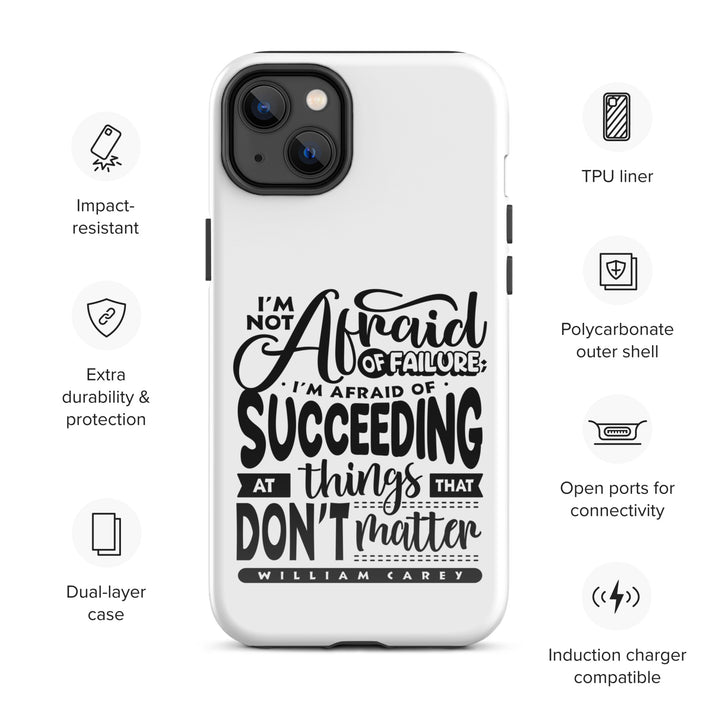 Christian Phone Case Things That Matter White for iPhone® iPhone® Phone Cases   