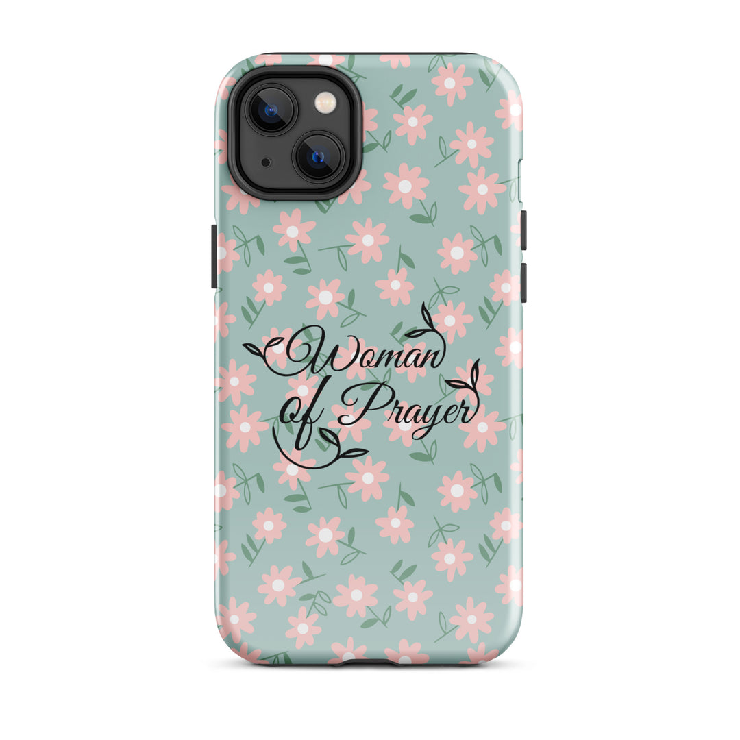 Christian Phone Case Woman of Prayer Daisy for iPhone® iPhone® Phone Cases Glossy iPhone 14 Plus 