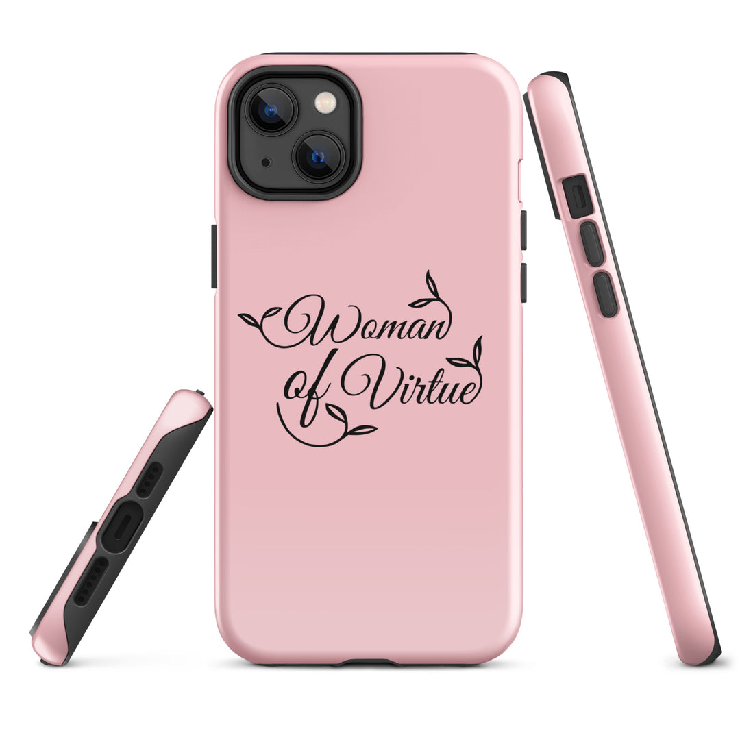 Christian Phone Case Woman of Virtue Pink for iPhone® iPhone® Phone Cases   