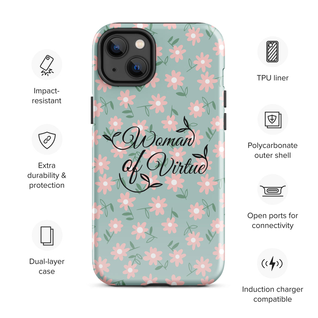 Christian Phone Case Woman of Virtue Daisy for iPhone® iPhone® Phone Cases   