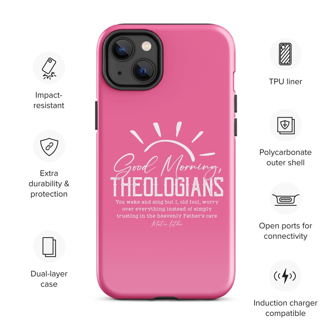 Christian Phone Case Luther's Theologians Pink for iPhone® iPhone® Phone Cases   