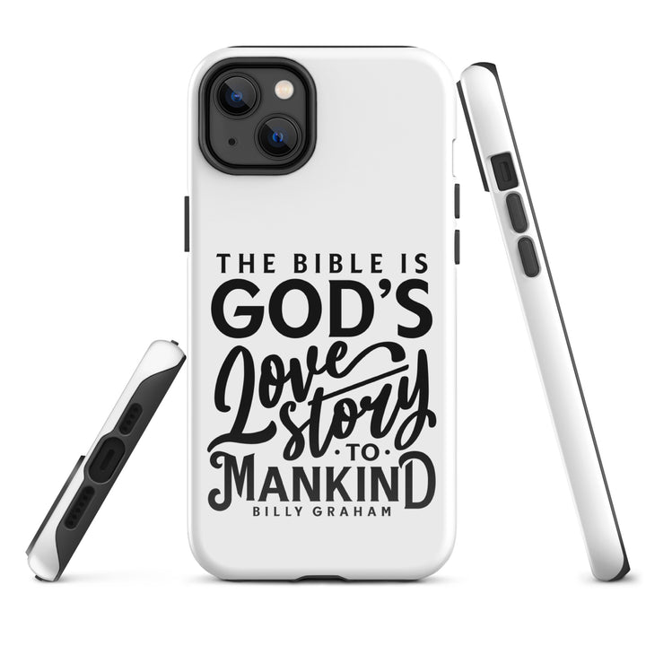 Christian Phone Case God's Love Story White for iPhone® iPhone® Phone Cases   