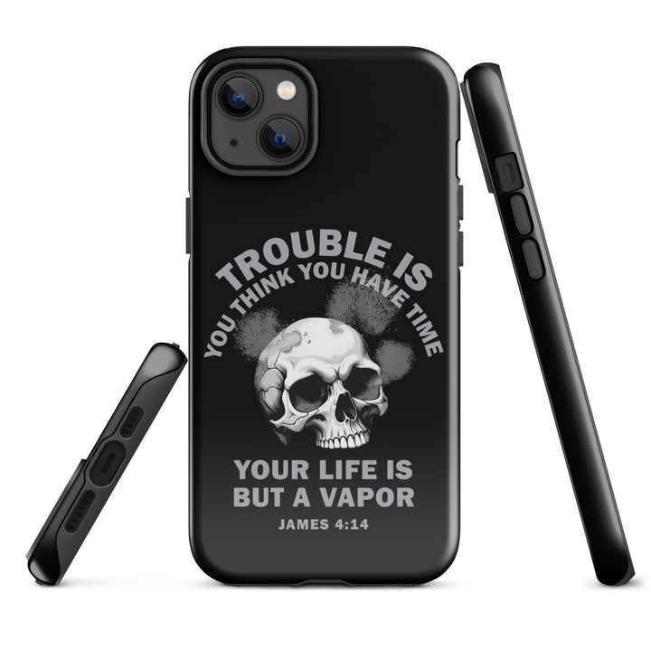 Christian Phone Case Life Is Vapor Black for iPhone® iPhone® Phone Cases   