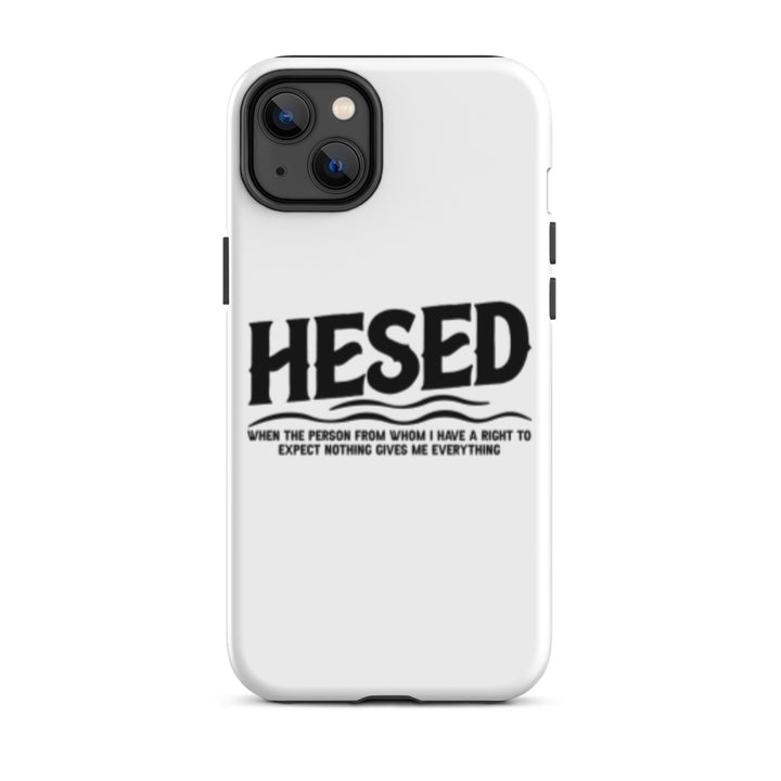 Christian Phone CaseHesed Everything White for iPhone® iPhone® Phone Cases Glossy iPhone 14 Plus 