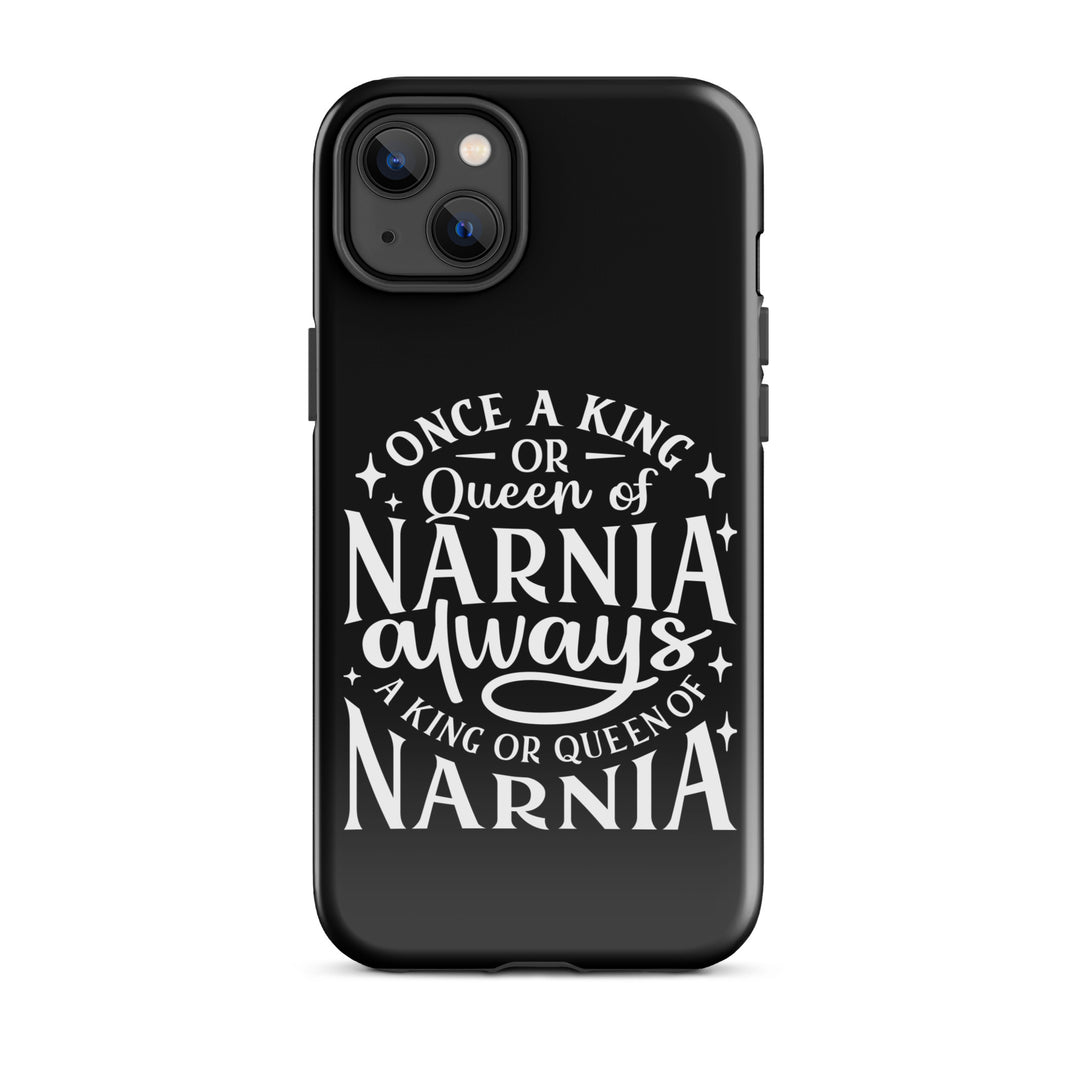 Christian Phone Case King or Queen Narnia Black for iPhone® iPhone® Phone Cases Glossy iPhone 14 Plus 