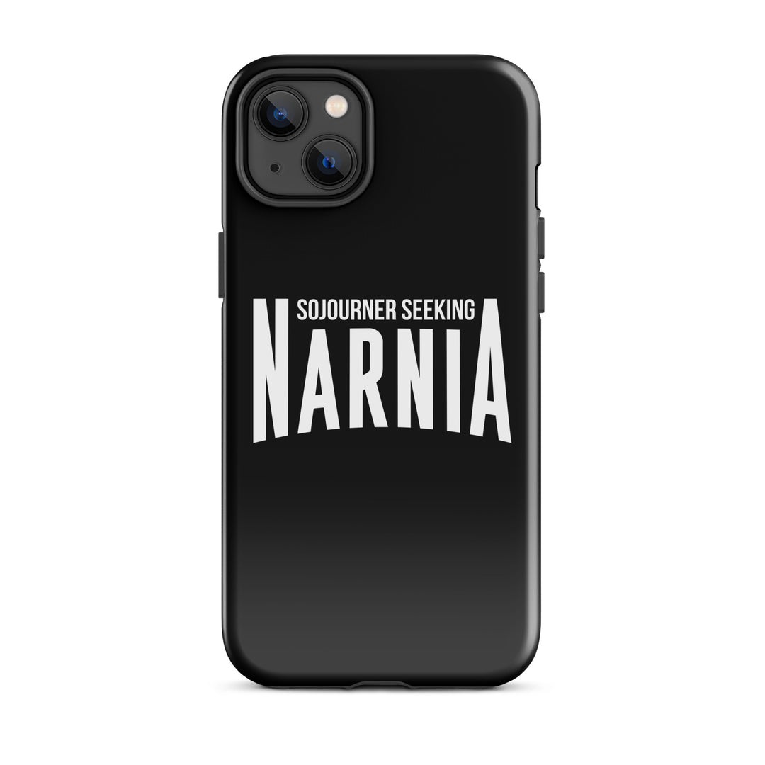 Christian Phone Case Sojourner Seeking Narnia Black for iPhone® iPhone® Phone Cases Glossy iPhone 14 Plus 