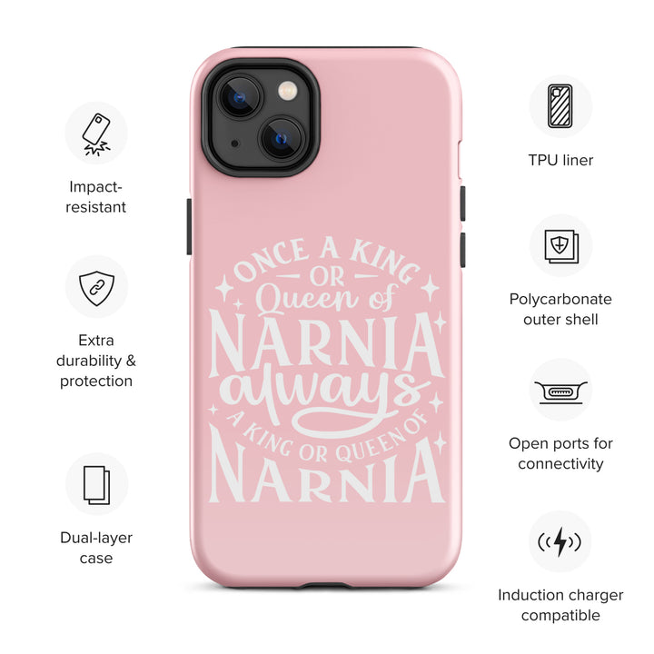 Christian Phone Case King or Queen Narnia Pink for iPhone® iPhone® Phone Cases   