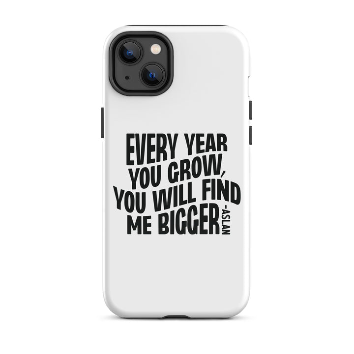 Christian Phone Case Every Year You Grow White  for iPhone® iPhone® Phone Cases Glossy iPhone 14 Plus 