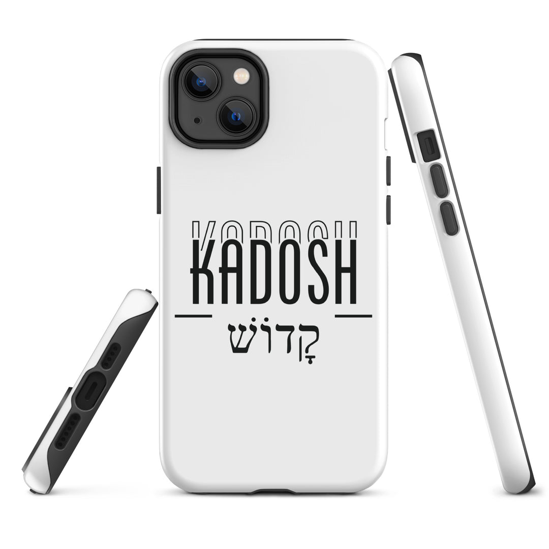 Christian Phone Case Kadosh Hebrew White for iPhone® iPhone® Phone Cases   