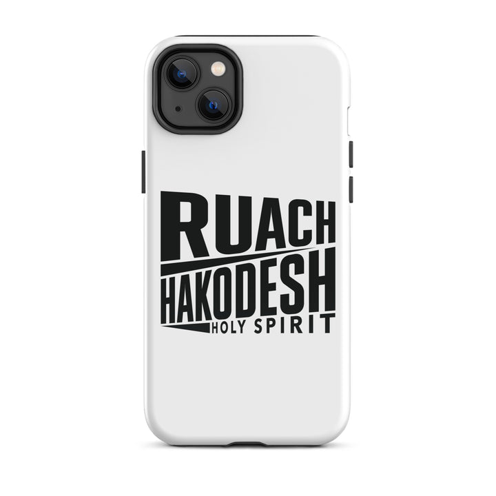 Christian Phone Case Ruach Hakodesh Holy Spirit White for iPhone® iPhone® Phone Cases Glossy iPhone 14 Plus 