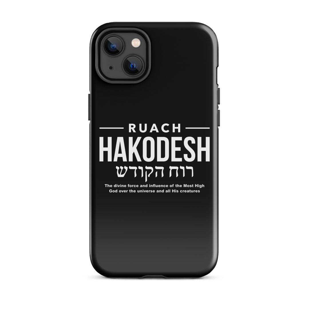 Christian Phone Case Ruach Hakodesh Divine Force for iPhone® iPhone® Phone Cases Glossy iPhone 14 Plus 