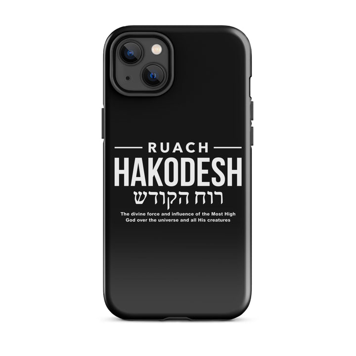 Christian Phone Case Ruach Hakodesh Divine Force for iPhone® iPhone® Phone Cases Glossy iPhone 14 Plus 