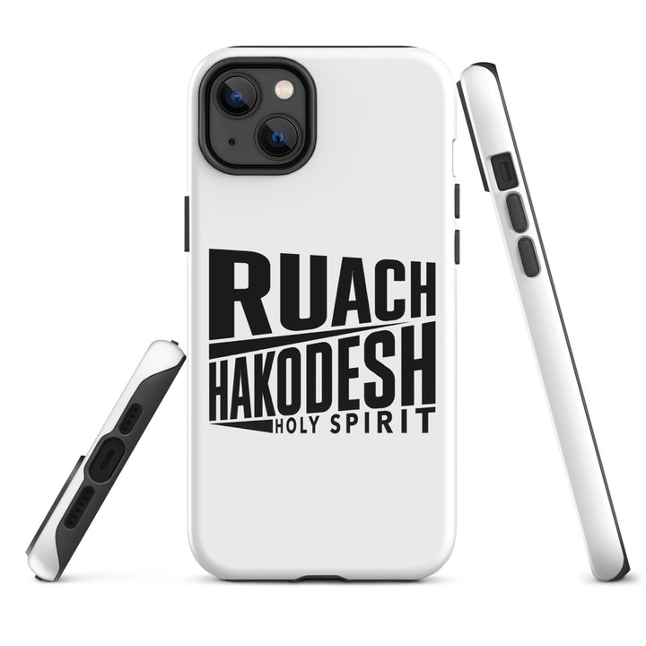 Christian Phone Case Ruach Hakodesh Holy Spirit White for iPhone® iPhone® Phone Cases   