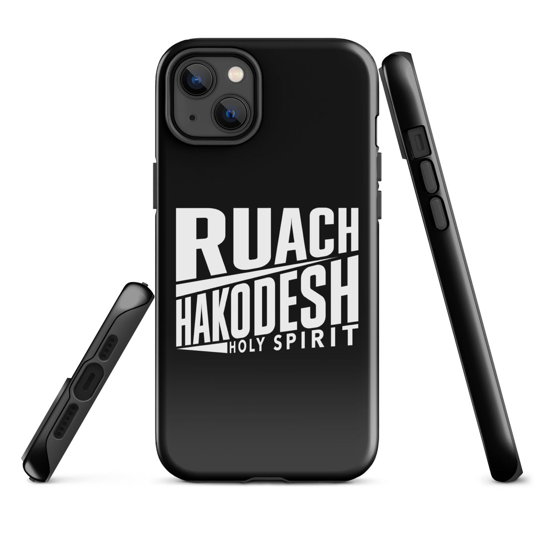 Christian Phone Case Ruach Hakodesh Holy Spirit Black for iPhone® iPhone® Phone Cases   