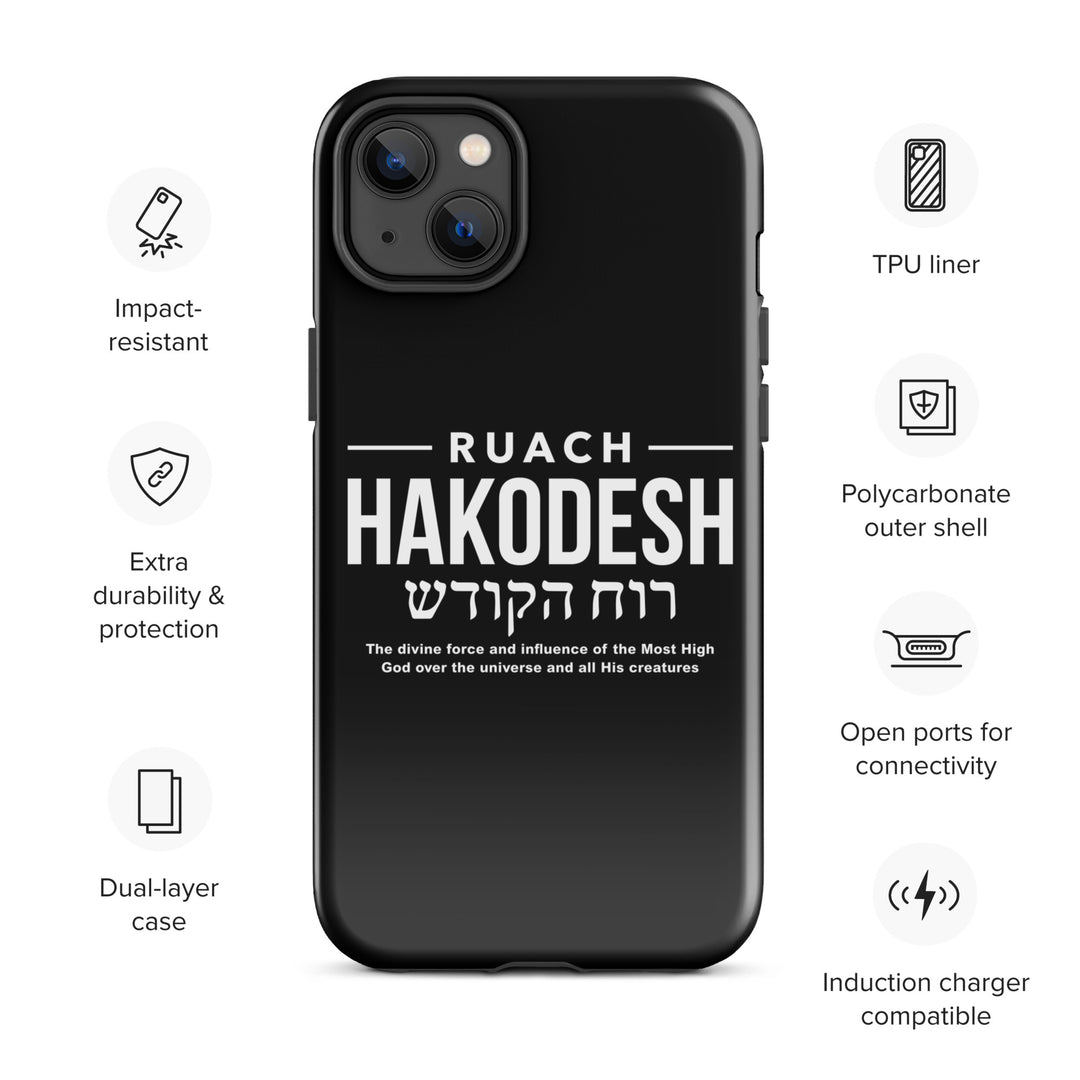 Christian Phone Case Ruach Hakodesh Divine Force for iPhone® iPhone® Phone Cases   