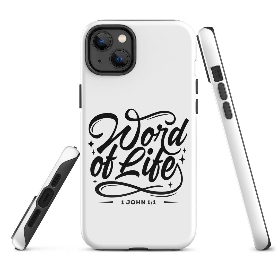 Christian Phone Case Word of Life White for iPhone® iPhone® Phone Cases   