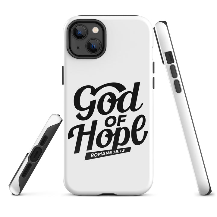 Christian Phone Case God of Hope White for iPhone® iPhone® Phone Cases   