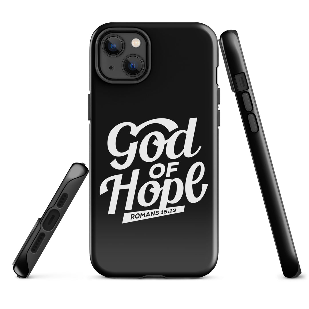 Christian Phone Case God of Hope Black for iPhone® iPhone® Phone Cases   