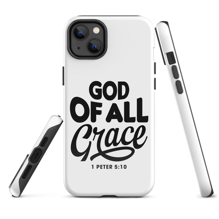 Christian Phone Case God of All Grace White for iPhone® iPhone® Phone Cases   