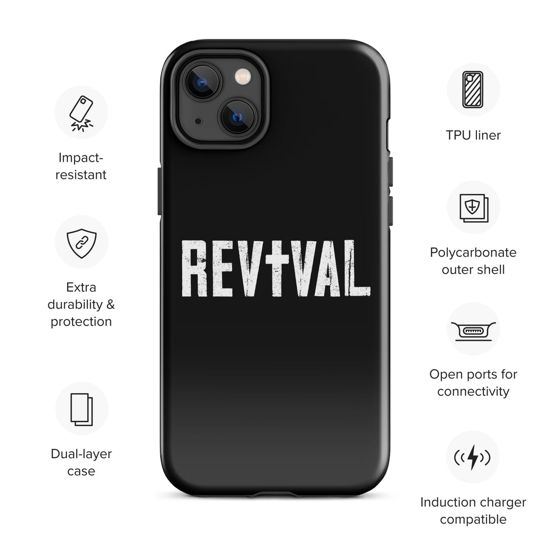 Christian Phone Case Revival Black for iPhone® iPhone® Phone Cases   