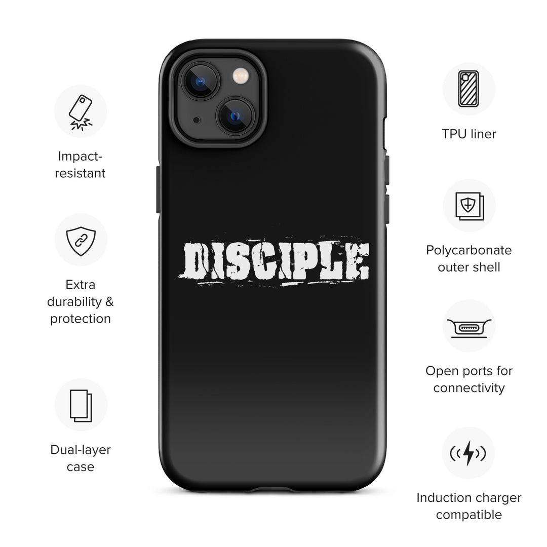 Christian Phone Case Disciple Black for iPhone® iPhone® Phone Cases   