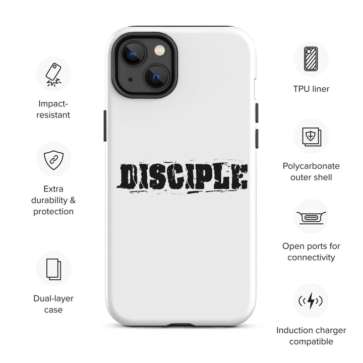 Christian Phone Case Disciple White for iPhone® iPhone® Phone Cases   