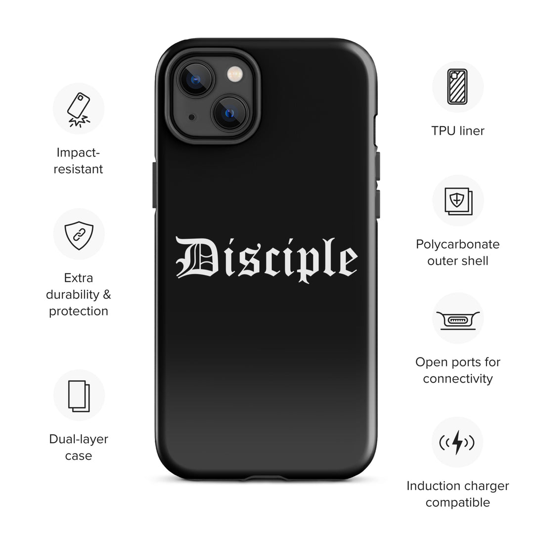 Christian Phone Case Disciple Black for iPhone® iPhone® Phone Cases   