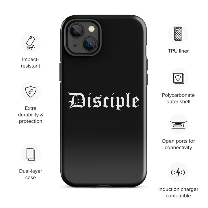 Christian Phone Case Disciple Black for iPhone® iPhone® Phone Cases   