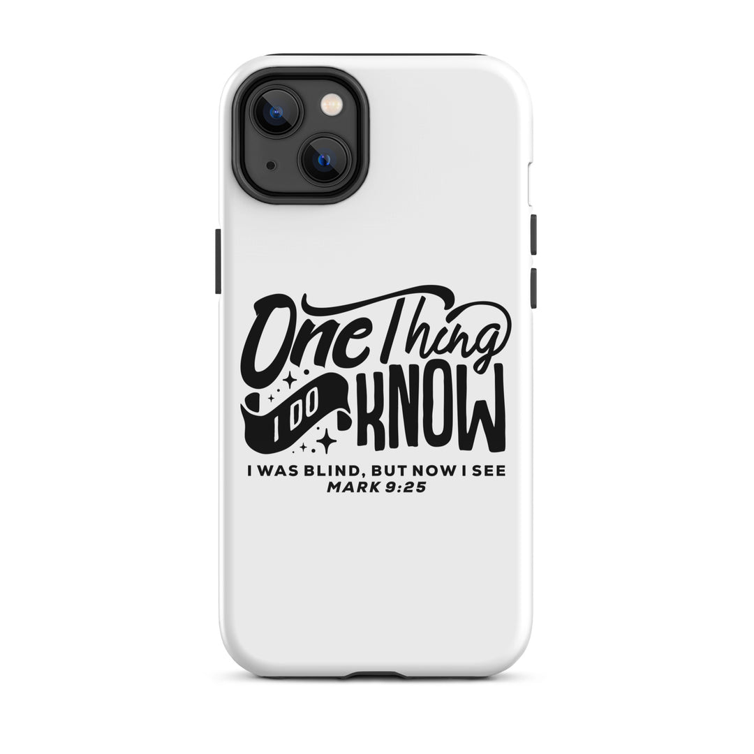 Christian Phone Case Now I See White for iPhone® iPhone® Phone Cases Glossy iPhone 14 Plus 