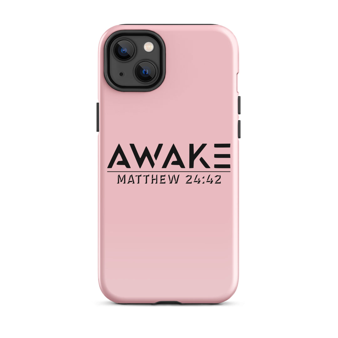 Christian Phone Case Awake Pink for iPhone® iPhone® Phone Cases Glossy iPhone 14 Plus 