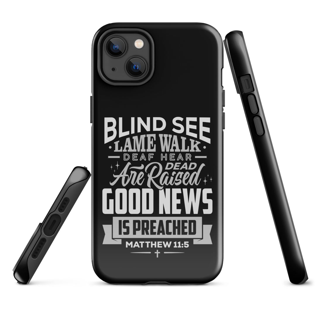 Christian Phone Case Go Tell John Black for iPhone® iPhone® Phone Cases   