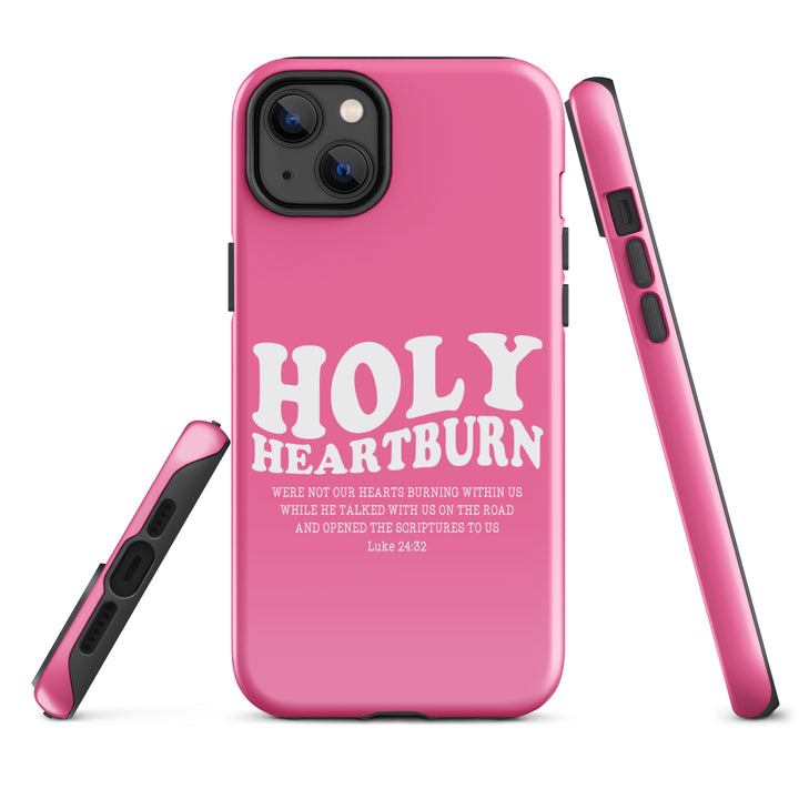 Christian Phone Case Holy Heartburn Pink  for iPhone® iPhone® Phone Cases   