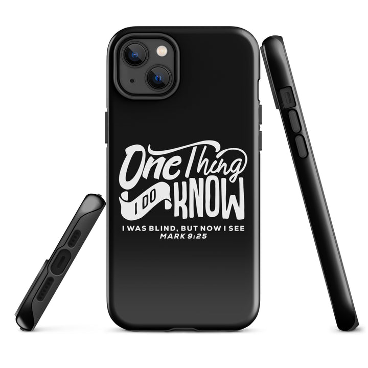 Christian Phone Case Now I See Black for iPhone® iPhone® Phone Cases   