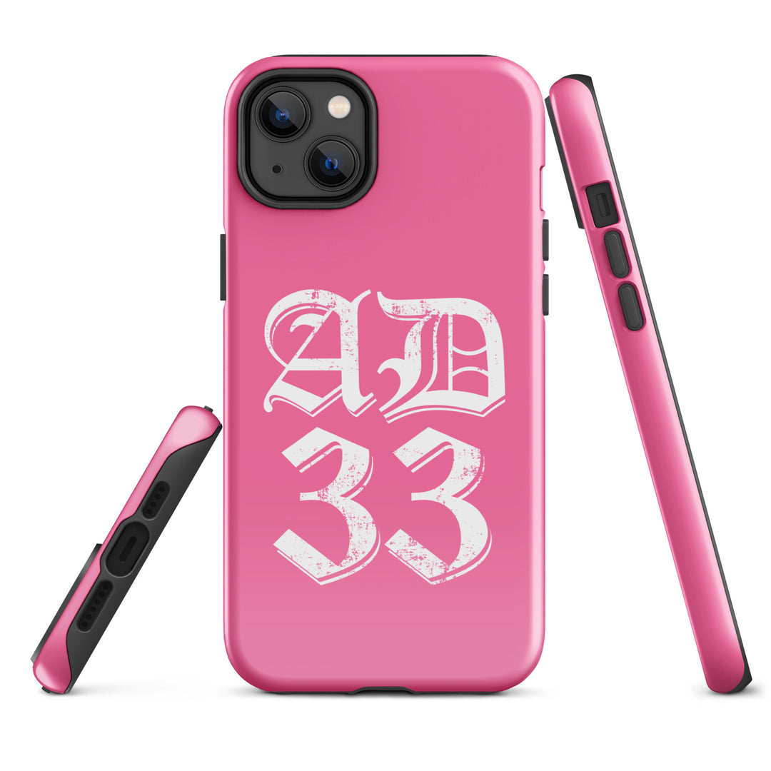 Christian Phone Case AD 33 Old English Pink for iPhone® iPhone® Phone Cases   