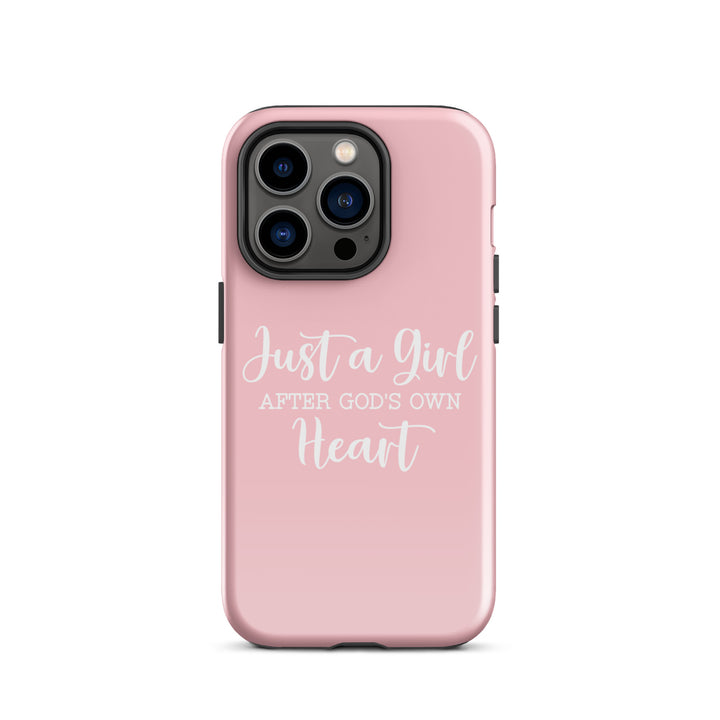 Christian Phone Case Girl After God's Heart for iPhone® iPhone® Phone Cases Glossy iPhone 14 Pro 