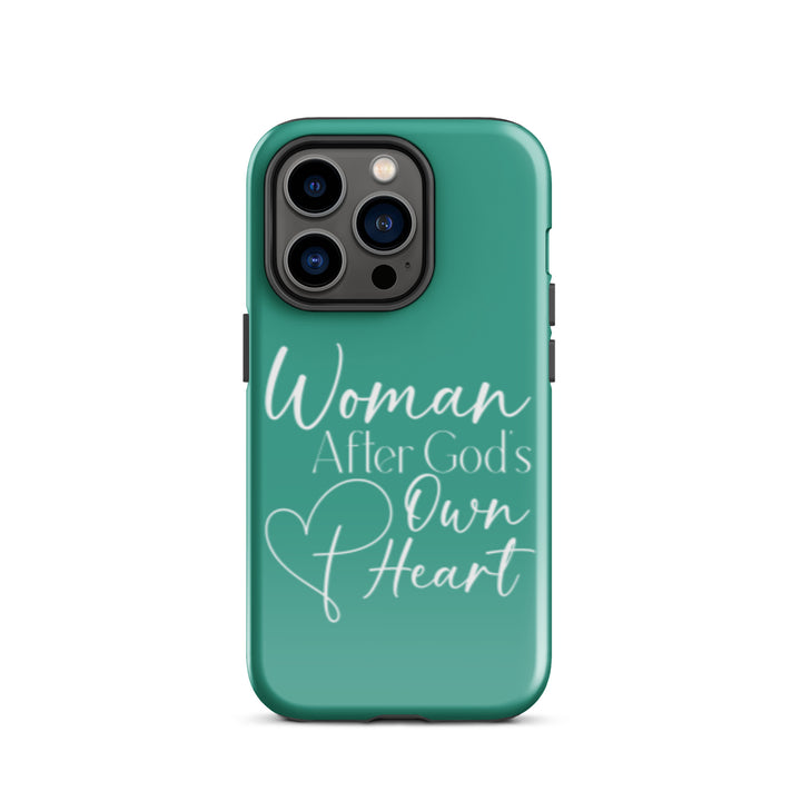 Christian Phone Case Woman After God's Heart for iPhone® iPhone® Phone Cases Glossy iPhone 14 Pro 