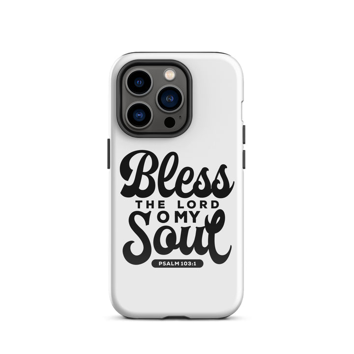 Christian Phone Case  Bless The Lord for iPhone® iPhone® Phone Cases Glossy iPhone 14 Pro 