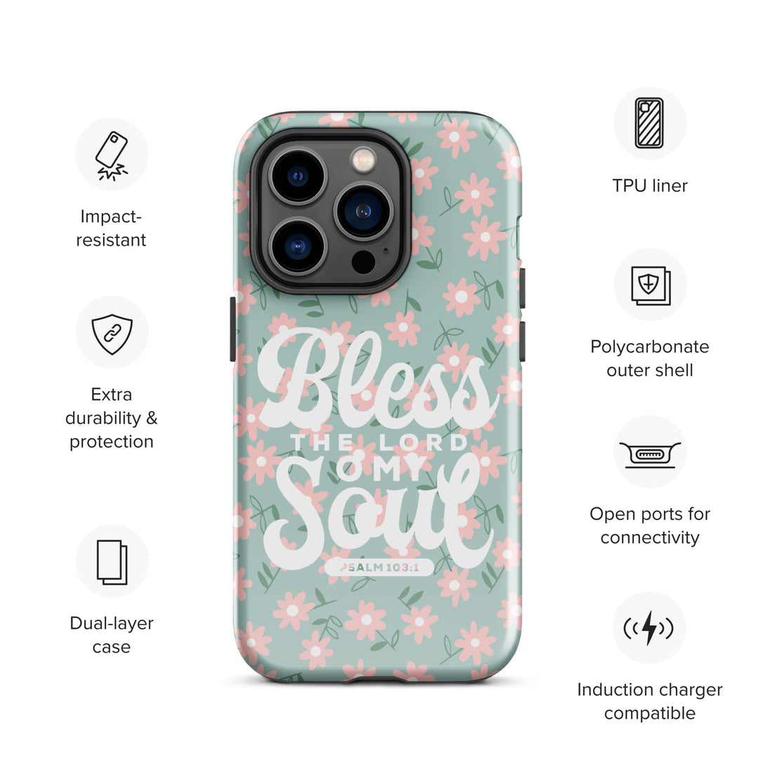 Christian Phone Case Bless The Lord Daisy for iPhone® iPhone® Phone Cases   