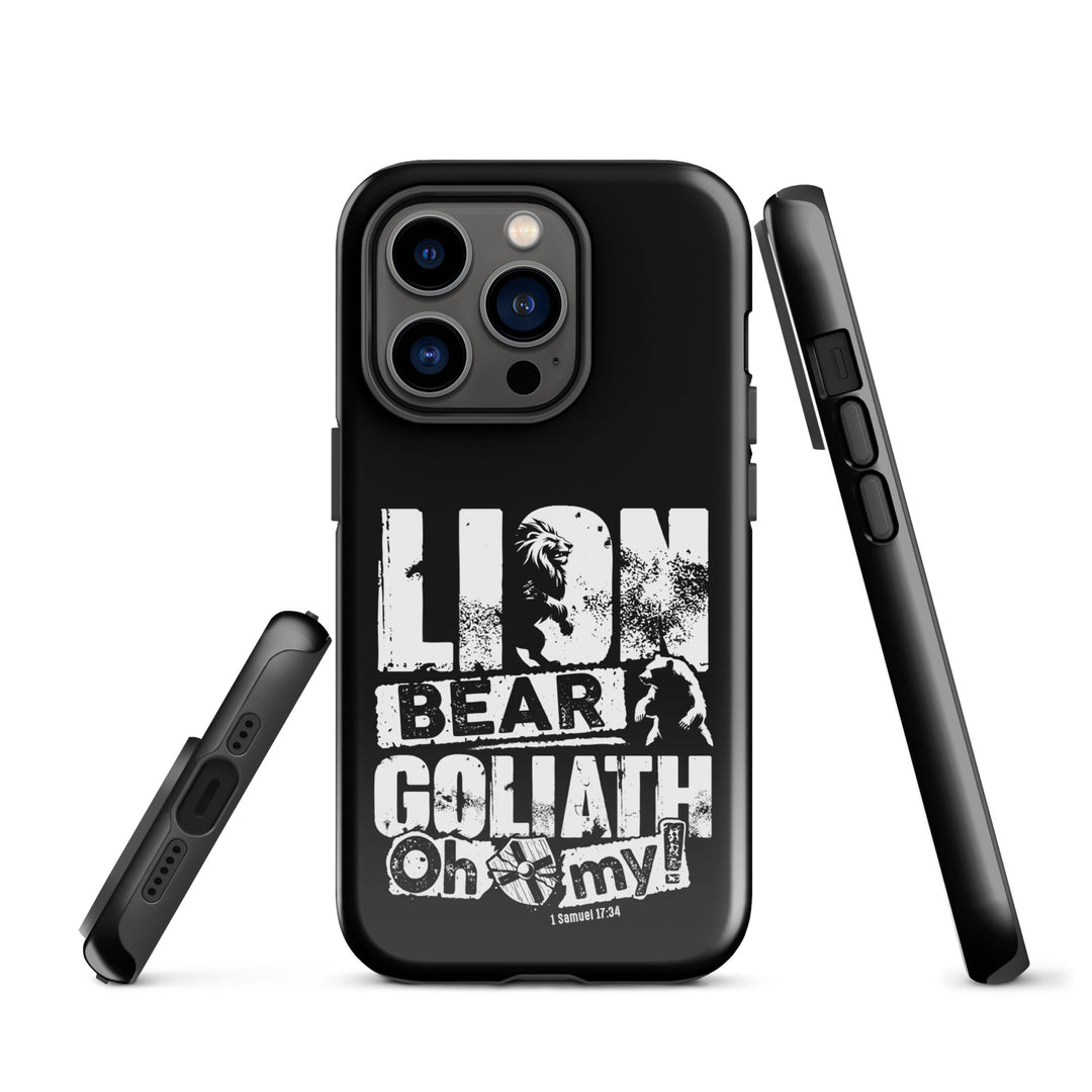 Christian Phone Case Lion Bear Goliath for iPhone® iPhone® Phone Cases   