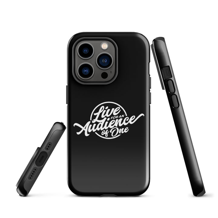 Christian Phone Case Audience of One Black for iPhone® iPhone® Phone Cases   