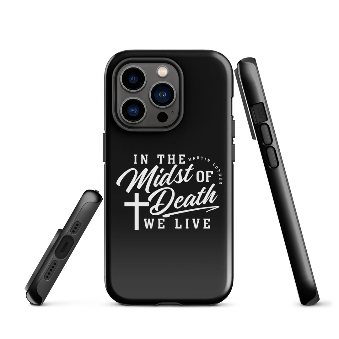 Christian Phone Case Midst of Death Black for iPhone® iPhone® Phone Cases   