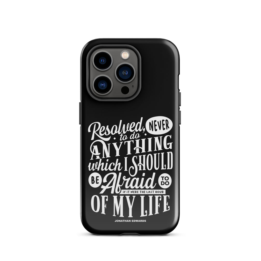 Christian Phone Case Last Hour Black for iPhone® iPhone® Phone Cases Glossy iPhone 14 Pro 