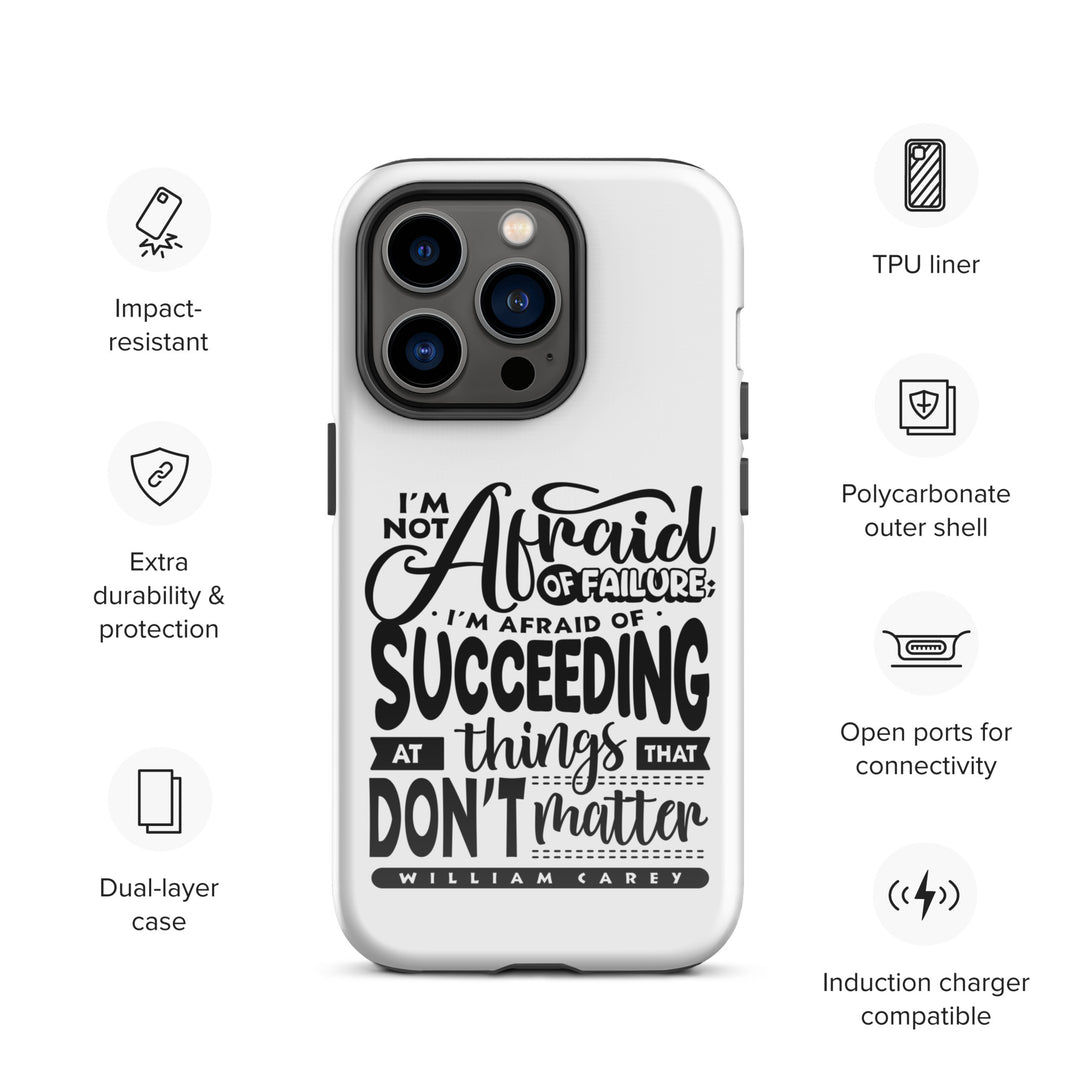 Christian Phone Case Things That Matter White for iPhone® iPhone® Phone Cases   