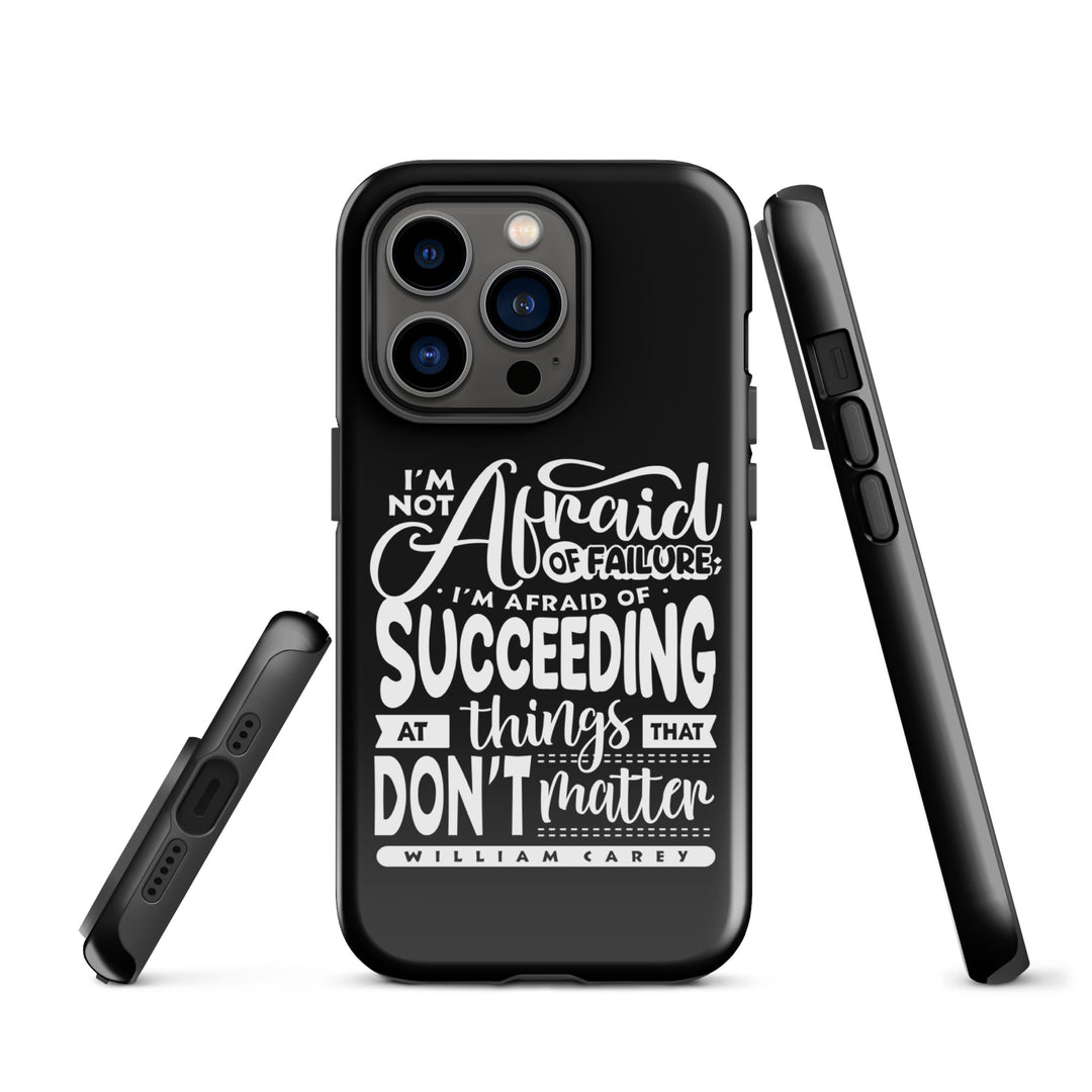 Christian Phone Case Things That Matter Black for iPhone® iPhone® Phone Cases   